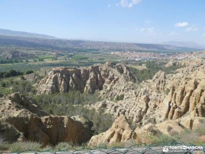 Comarca de Guadix y El Marquesado - Geoparque de Granada;outdoor sin limite barranco de la hoz calom